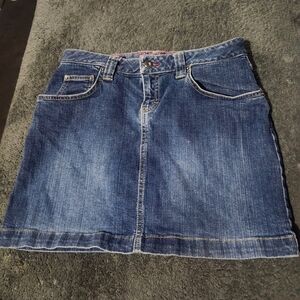 Tommy Hilfiger Denim Blue Women's Skirt Size 8